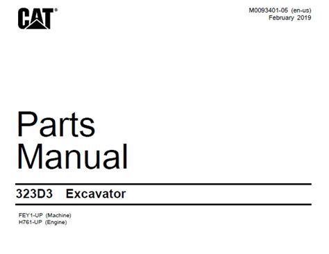 cat 323d3 manual